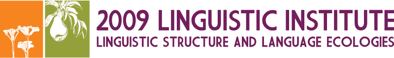 2009 Linguistics Institute